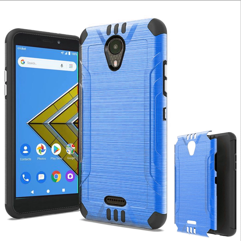 Phone Case For Cricket Icon / AT&T PREPAID AT&T RADIANT Core Case Brush