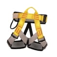 thumbnail image 2 of Arneses de escalada para niños, profesionales, resistentes, con protección de cintura, equipo de escalada de medio cuerpo para montañismo, M, 2 of 8