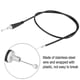thumbnail image 3 of 110cm M8 Straight Head Motorcycle Throttle Cable Line for Pit Dirt Motor Trail Bike Motocross, 3 of 3