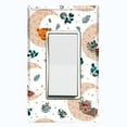 thumbnail image 1 of Metal Light Switch Plate Cover Festive Sleepy Santa Helpers Dreamy Moon XMS007, 1 of 13