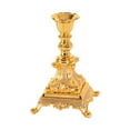 thumbnail image 1 of Candelabro decorativo, soporte para fotos, candelabro Retro Premium, candelabro para decoración de celebración de dormitorio Oro, 1 of 8