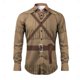 thumbnail image 1 of Camisas de hombre, estilo retro, informales, con cordón, divertidas, suaves y cómodas, nuevas camisetas de moda para hombre, 1 of 6