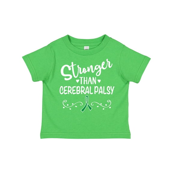 Inktastic Cerebral Palsy Awareness Month Support Boys or Girls Toddler T-Shirt
