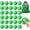 Green, variant on Teyva Pack Racquetballs Bulk 2.4" Rubber Racket Balls