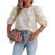 thumbnail image 1 of Txlixc Camiseta de verano para mujer Txlixc moda, 1 of 5