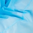 thumbnail image 5 of ProtectX (Blue 100 Pack) Disposable Breathable Polypropylene Isolation Gown with Elastic Knit Cuffs, Covered Back, Extra-Long Double Ties, Universal Size, 5 of 6
