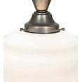 thumbnail image 5 of Meyda Tiffany 219153 Revival Schoolhouse 12" Wide Semi-Flush Ceiling Fixture - Brass, 5 of 5