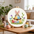 thumbnail image 4 of zhangmingg Embroidery Kit Complete DIY Craft Set with Threads Needles and for Beginners, 4 of 5