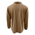 thumbnail image 4 of Mens Shirts Under $10 Mens Corduroy Sweatshirt Casual Long Sleeve Shirts Quarter Button Pullover Blouse Trendy Clothing, 4 of 4