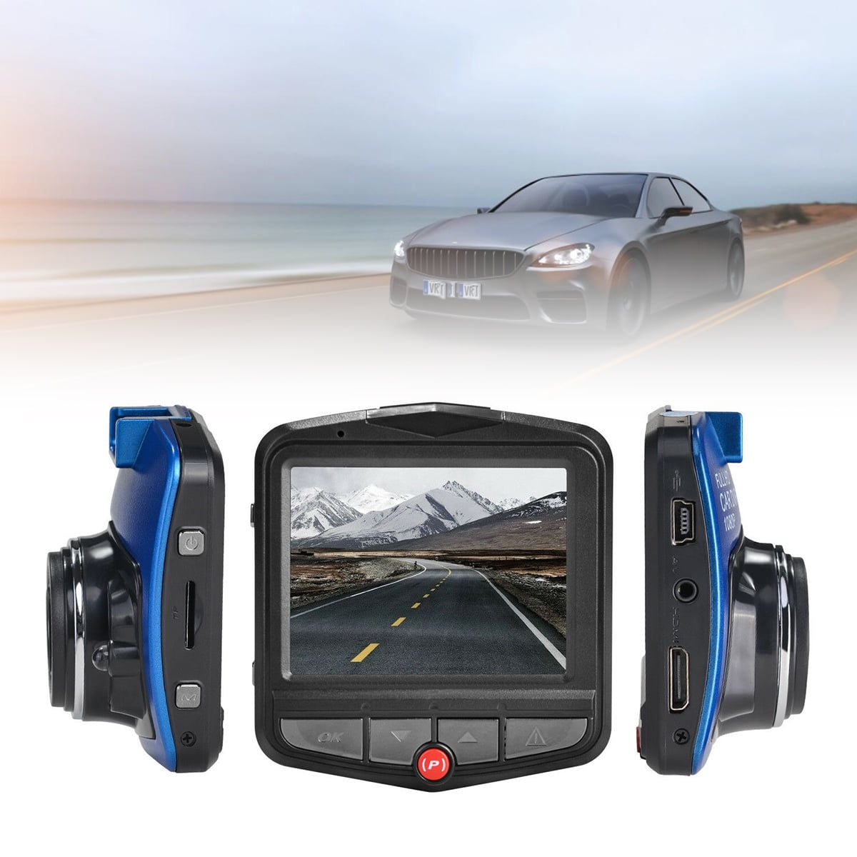 Full HD Car Auto Video Camera DVR Recorder G-sensor Motion Active 2.4 TFT 480P 