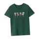 thumbnail image 5 of Camiseta de mujer con cuello redondo, camiseta básica de ajuste regular para desplazamientos femeninos M, 5 of 7
