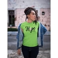 thumbnail image 2 of Hope Hold On Pain Ends T-Shirt Women -Image by Shutterstock, Female Medium, 2 of 4