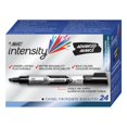thumbnail image 2 of (2 pack) BIC Intensity Advanced Dry Erase Marker, Chisel Tip, Black, 24 Count, 2 of 4