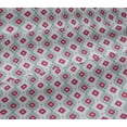 thumbnail image 5 of oneOone Viscose Jersey Fabric Diamond & Swirl Ikat Printed Craft Fabric BTY 60 Inch Wide, 5 of 5