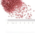 thumbnail image 4 of Uxcell 10Pcs Crushed Glass Chips 100g 2.5mmx4mm Irregular Metallic Sequins Red, 4 of 5
