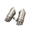 thumbnail image 2 of Metal Armor Hand Gloves Pair, Silver(D0102H7E08G.), 2 of 4