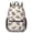 Saint Bernard and, variant on Jack Russell Terrier and Floral 17" School Backpacks for Teens,Waterproof Oxford Fabric,S-Shape Padded Straps for School,Travel,Hiking,Camping