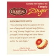 thumbnail image 3 of Celestial Seasonings Zinger Sangria Caffeine Free Herbal Tea, 20 count, 1.5 oz, 6 pack, 3 of 5