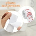 thumbnail image 4 of Caulk Tape Waterproof Self Adhesive Toilet Caulking Sealant Strip Bathtub Caulk Sealing Strip Tape, Red Flowers (1.5 Inch x 10.5 Ft), 4 of 7