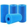 thumbnail image 1 of Qucyy 4 Pcs Éponge Filtrante, Filtre de Piscine, Mousse pour Filtre de Piscine, Éponge Filtrante, Réutilisable et Lavable, pour Spa, Piscine, Jacuzzi (Bleu, 10 20cm), 1 of 5