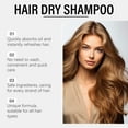 thumbnail image 5 of Halovida Dry Shampoo, Volumizing Dry Shampoo, Dry Shampoo For Dark Hair, Natural Dry Shampoo Volumizing Spray, Refreshing And Non-Greasy, 5 of 8