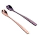 thumbnail image 1 of Paquete de 2 cucharas de de de té de material acero inoxidable, utensilios de cucharadita BLESIY Cuchara de helado de acero inoxidable, 1 of 8