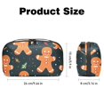 thumbnail image 5 of Christmas Digital Bag Oxford Cloth Waterproof Travel Organizer Charger Pouch Cell Phone Charger Station Computer Cord Organizer 5.9x9.44x3.14 in, 5 of 6