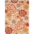 thumbnail image 1 of Safavieh Four Seasons 4' X 6' Hand Hooked Rug in Ivory and Red, 1 of 3