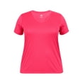thumbnail image 6 of Athletic Works Women's and Women's Plus Core Active V-Neck T-Shirt, Sizes XS-4X, 6 of 6