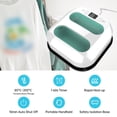 thumbnail image 4 of Plates Handheld Heat Press Machine 9x9in Iron Press Fast Heat Up Adjustable Temperature and Timer Auto Shutdown Safety Function for Shirt Bags Hats, 4 of 6