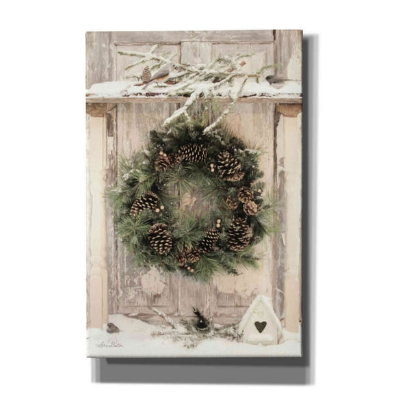 Epic Graffiti 'Feeding Station I' by Lori Deiter, Canvas Wall Art, 12"x18"