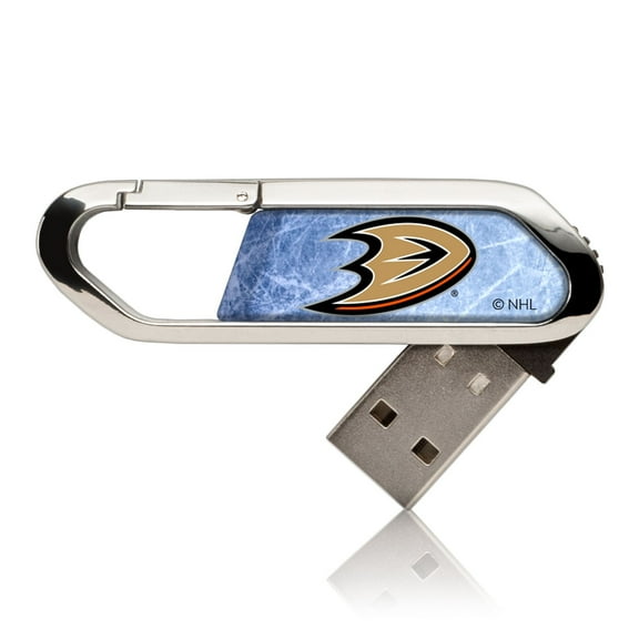 Anaheim Ducks Ice Flood Clip 64GB USB Flash Drive