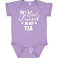 thumbnail image 3 of Inktastic My Best Friend is My Tia with Hearts Boys or Girls Baby Bodysuit, 3 of 5