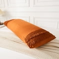 thumbnail image 4 of Move Over Burnt Orange Tassel Body Pillow Cover 20x54 inches Boho Chic Hand-Made Tassel Pattern Body Pillow Case 100% Washed Microfiber, 4 of 7