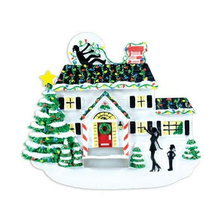 Ny City Christmas NY Christmas Ball City Big Apple Personalized Christmas Ornament DO-IT-YOURSELF ()