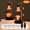 Floral Lamp-Romance and Purity, variant on Koosom 2-Pack Candle Warmer Lamp with Dimmer, 4 Light Bulbs, Height Adjustable Wax Melt Light, Warming Gift Idea