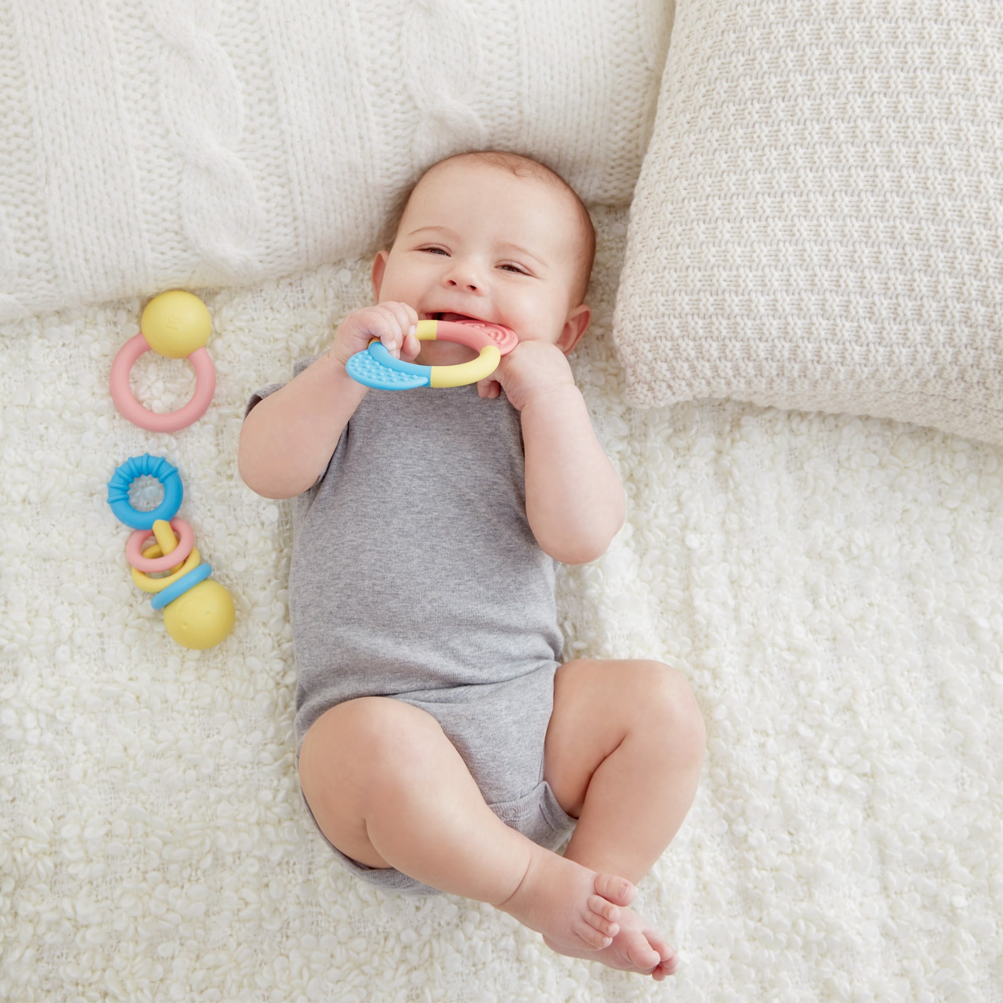 Hape Rattle & Teether Collection, 3 Pieces