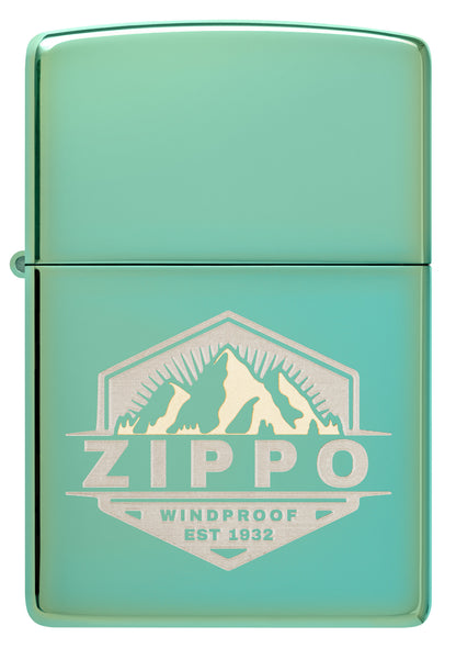 Zippo Lighter - Customized Engraved Message Windproof Zippo Outdoor Design 46293