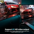 thumbnail image 5 of 2 pack 24 pin USB C Magnetic adapter 240W with PD fast charger usb4 40gbps 8K 60Hz compatible video for Thunderbolt 3/4, MacBook Pro/air/, ps5 psvr2, 5 of 7