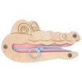 thumbnail image 3 of Juguetes sensoriales portátiles, piezas de tablero ocupado, juguete de viaje multifuncional, juguete de aprendizaje, tablero de actividades de juguete cremallera de Hugo tablero ocupado, 3 of 10