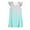 Mint Green, variant on Xihbxyly Summer Dress for Girls Sleeveless Casual Summer Sundress Flower Printed Jumper Skirt Flower Party Loose Summer Sundress