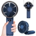 thumbnail image 1 of Ventilador de mano Peiyuu, 4000 mAh, recargable, 6 velocidades de viento, 1 of 3