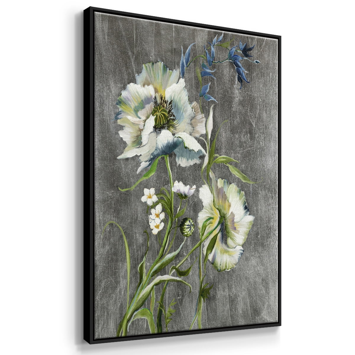 Sunny Sunday I Framed Premium Gallery Wrapped Canvas - Ready to Hang - 25 x 37 - Black Floating Frame