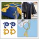 thumbnail image 2 of unbranded 4Ud Borlas Para Gorro De Graduación Doctor En Poliéster Azul Académica, 2 of 8