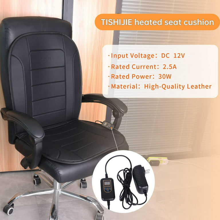 TISHIJIE Car Heated Seat Cushion with Intelligence Temperature