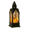thumbnail image 4 of Lumière de Bougie Led Halloween Décorative Rétro Lampe de Table Accessoires Citrouille Halloween, 4 of 9