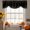Black, Ebony, Gold, Bronze, variant on Polka Dots Tie Up Valance Curtains for Windows, Kitchen Curtains Window Treatments, Modern Speckles Minimalist Sage Green Short Window Shades Valances for Bedroom Bathroom Cafe 54"x18"