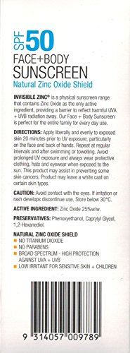 invisible zinc face and body