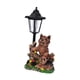 thumbnail image 2 of Estatua de perro DYNWAVEMX figura de animal con luz solar para exteriores resina 2 perros marrones, 2 of 8
