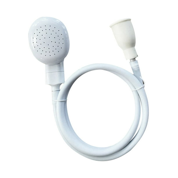 Bseka Portable Faucet Shower Head Shampoo Sink Spray Rubber Hose for